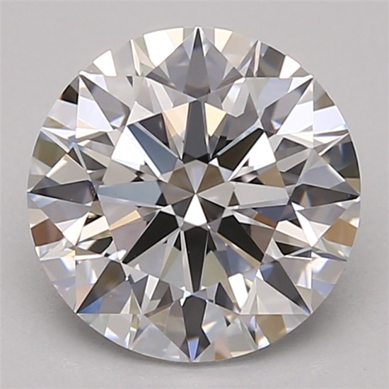 2ct Round D VVS2 Lab-Grown Diamond