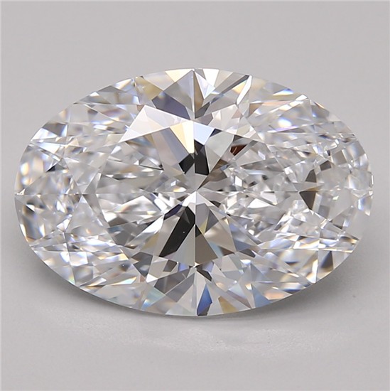5.02ct Oval D VVS1 Lab-Grown Diamond