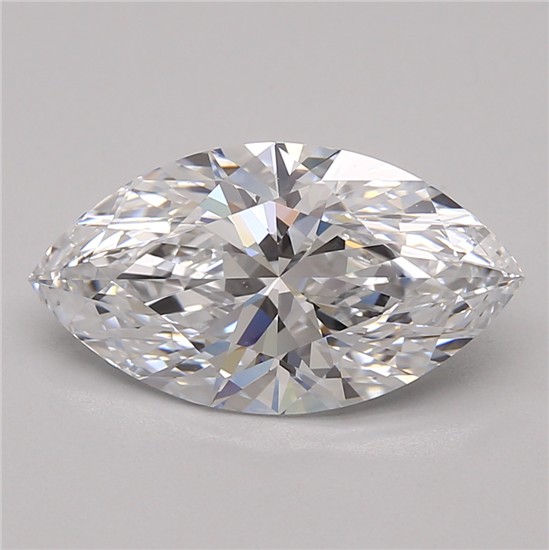 2.63ct Marquise D IF Lab-Grown Diamond