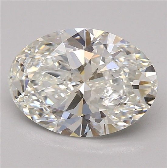 2.51ct Oval F IF Lab-Grown Diamond
