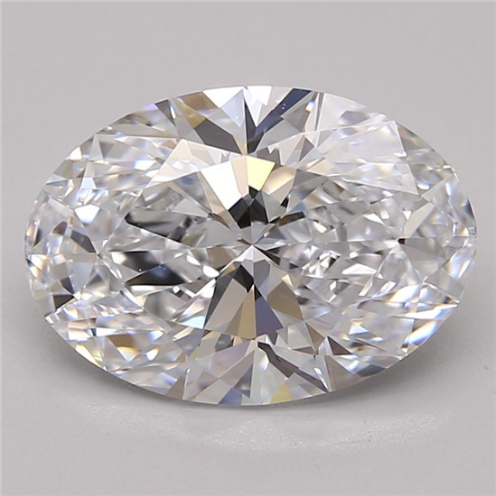 3.53ct Oval D VVS1 Lab-Grown Diamond