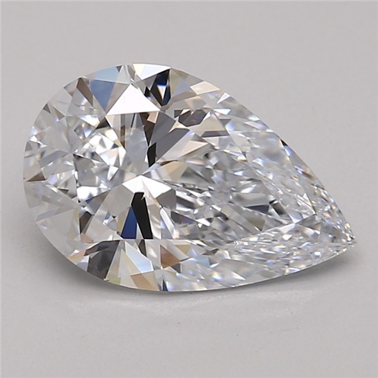 2.12ct Pear D VVS1 Lab-Grown Diamond