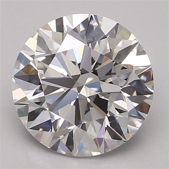 2.13ct Round D IF Lab-Grown Diamond