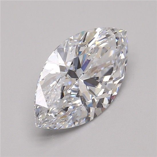 2.71ct Marquise D VVS2 Lab-Grown Diamond