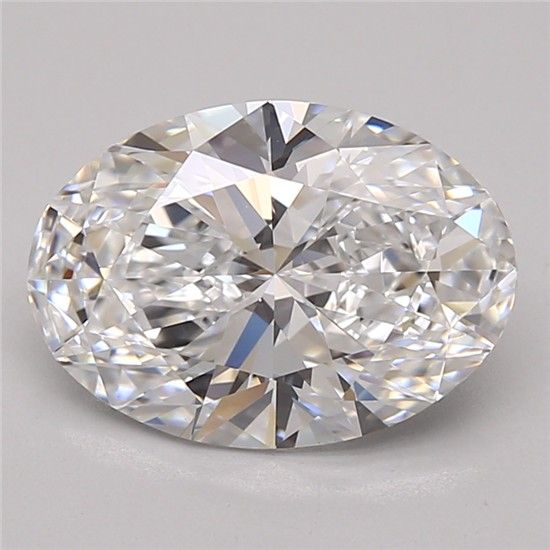 2.64ct Oval D FL Lab-Grown Diamond