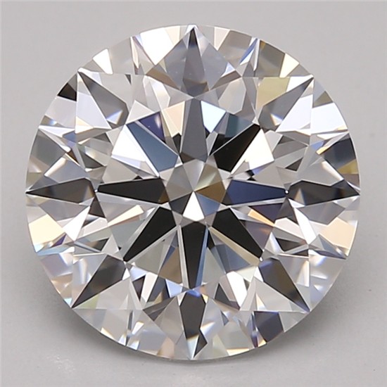 3.27ct Round D FL Lab-Grown Diamond