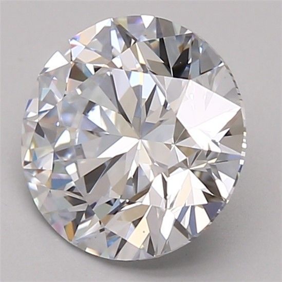 2ct Round D VVS1 Lab-Grown Diamond