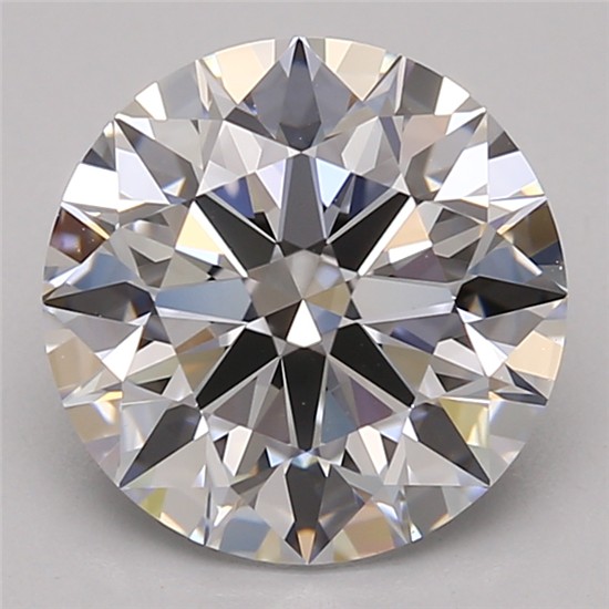 2.96ct Round D VVS1 Lab-Grown Diamond