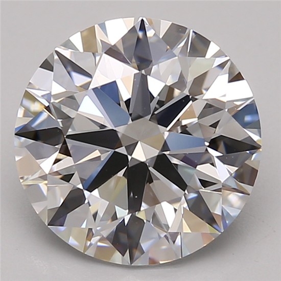 3.46ct Round D FL Lab-Grown Diamond