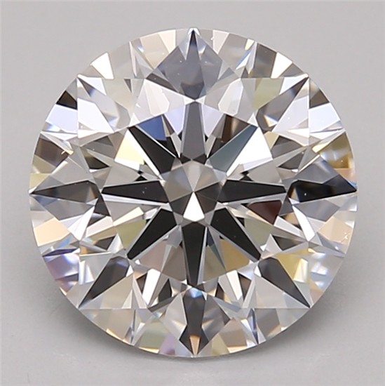 2.55ct Round D VVS1 Lab-Grown Diamond