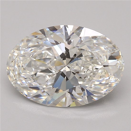3.88ct Oval F VVS1 Lab-Grown Diamond