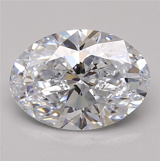 2.1ct Oval D VVS1 Lab-Grown Diamond