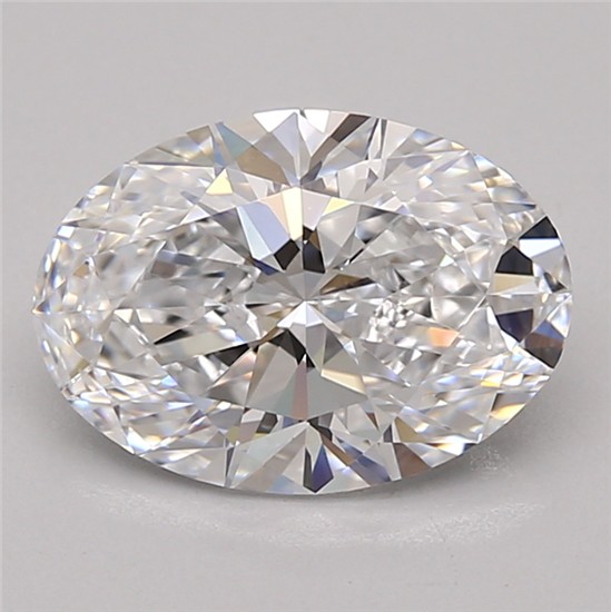 2.07ct Oval D IF Lab-Grown Diamond