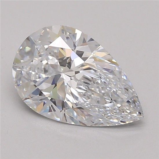 1.7ct Pear D IF Lab-Grown Diamond