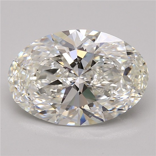 4.58ct Oval F VVS2 Lab-Grown Diamond
