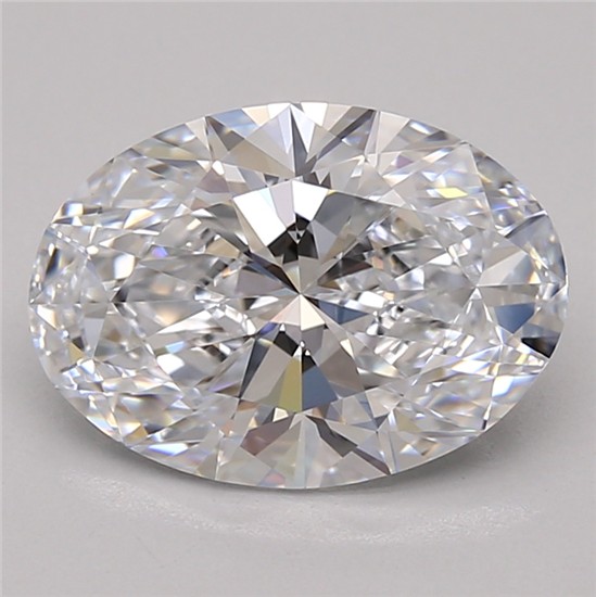 2.54ct Oval D VVS1 Lab-Grown Diamond