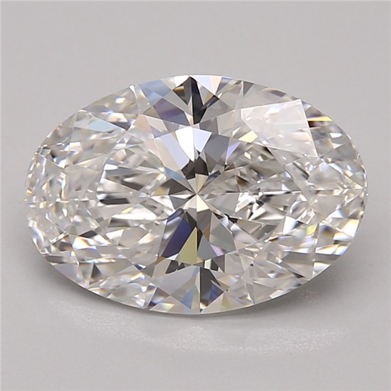 3.13ct Oval D FL Lab-Grown Diamond