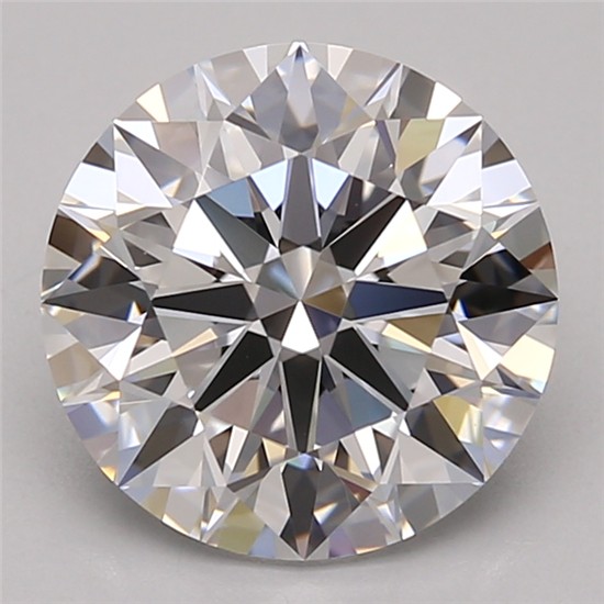 2.89ct Round D VVS1 Lab-Grown Diamond