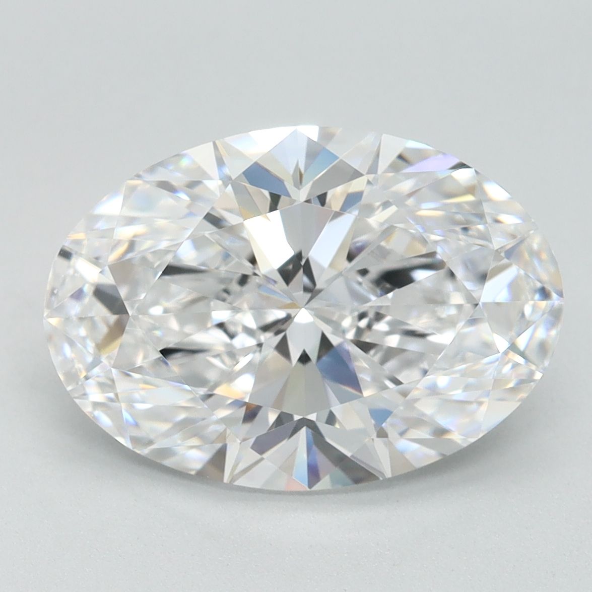3.47ct Oval D VVS1 Lab-Grown Diamond