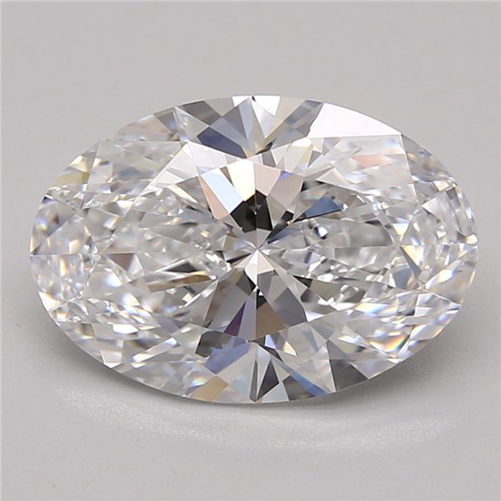 3.72ct Oval D VVS1 Lab-Grown Diamond