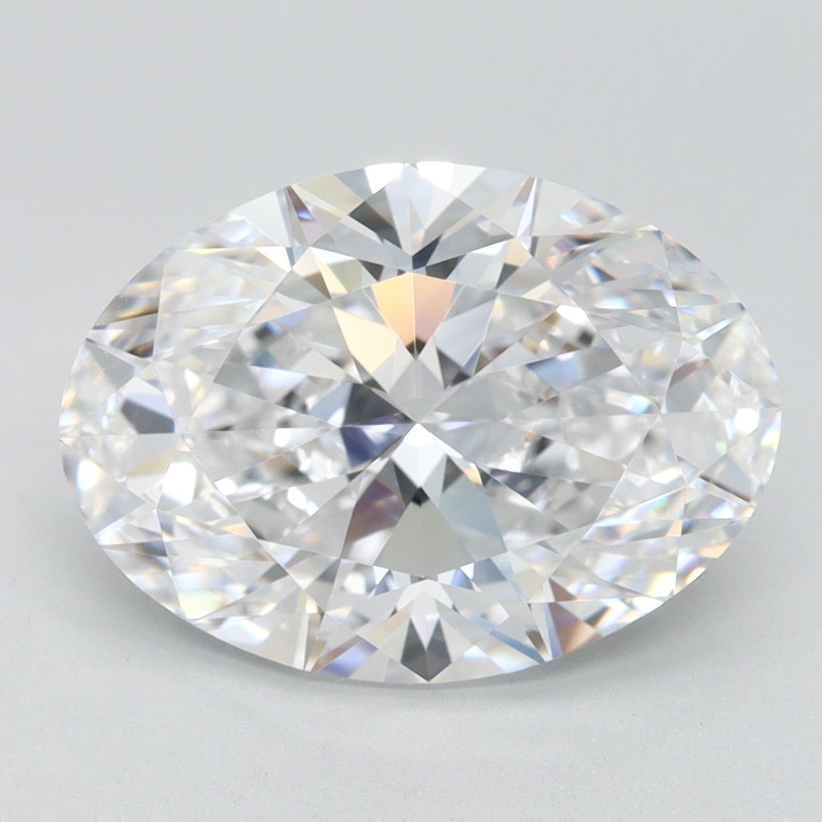3.45ct Oval D VVS1 Lab-Grown Diamond