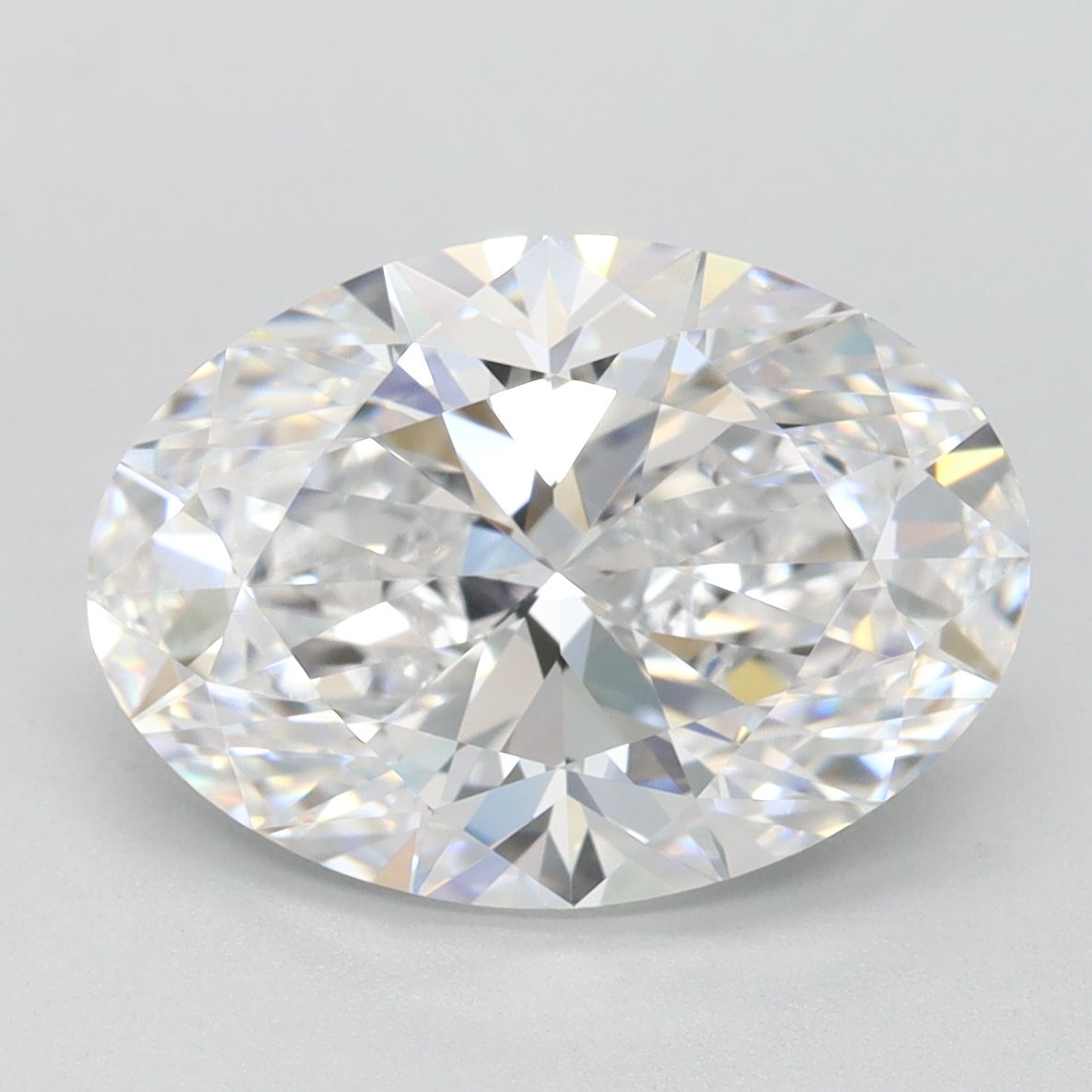 3.55ct Oval D IF Lab-Grown Diamond