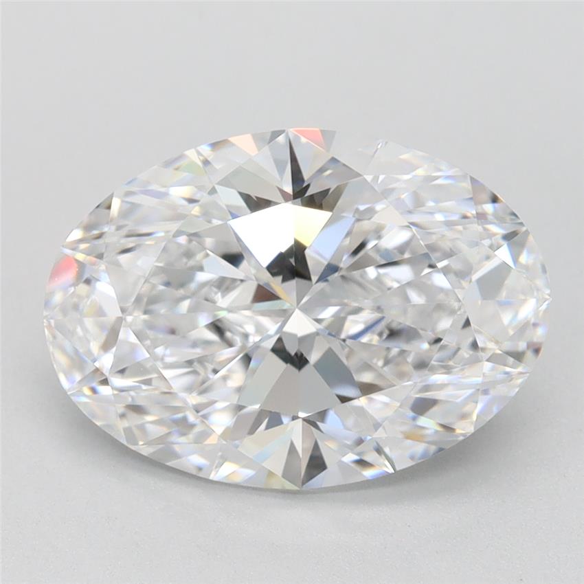 3.08ct Oval D FL Lab-Grown Diamond