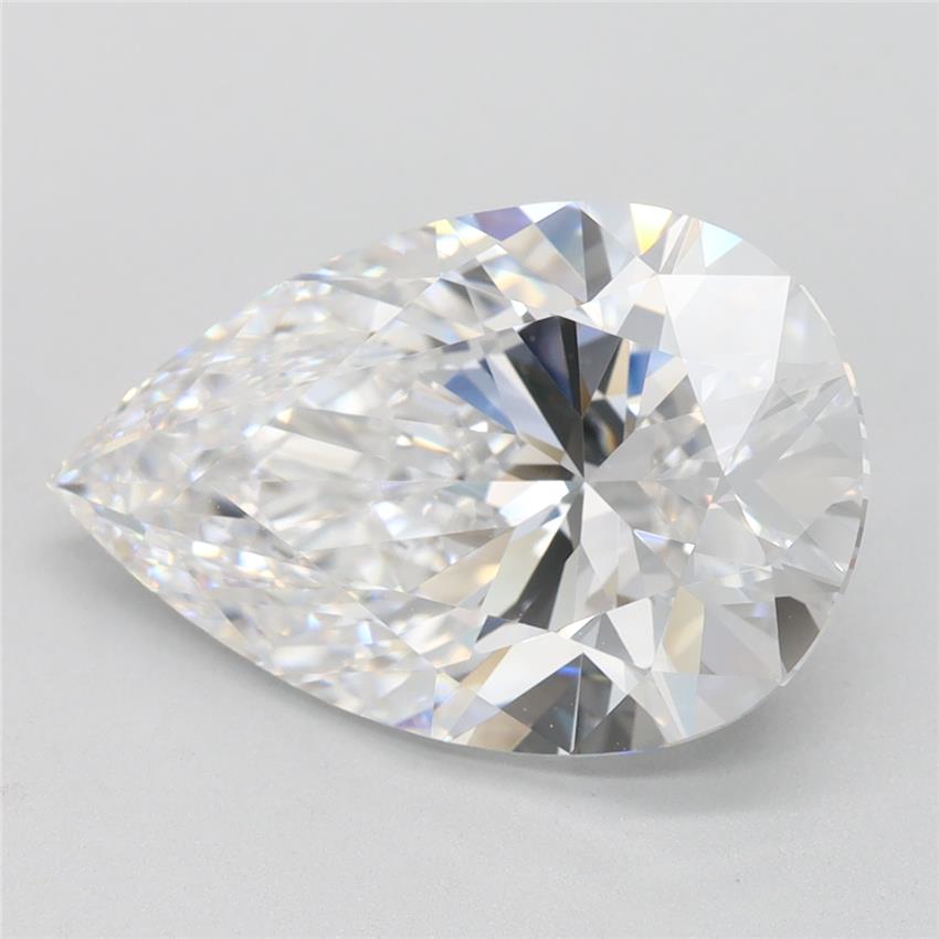 4.42ct Pear D FL Lab-Grown Diamond