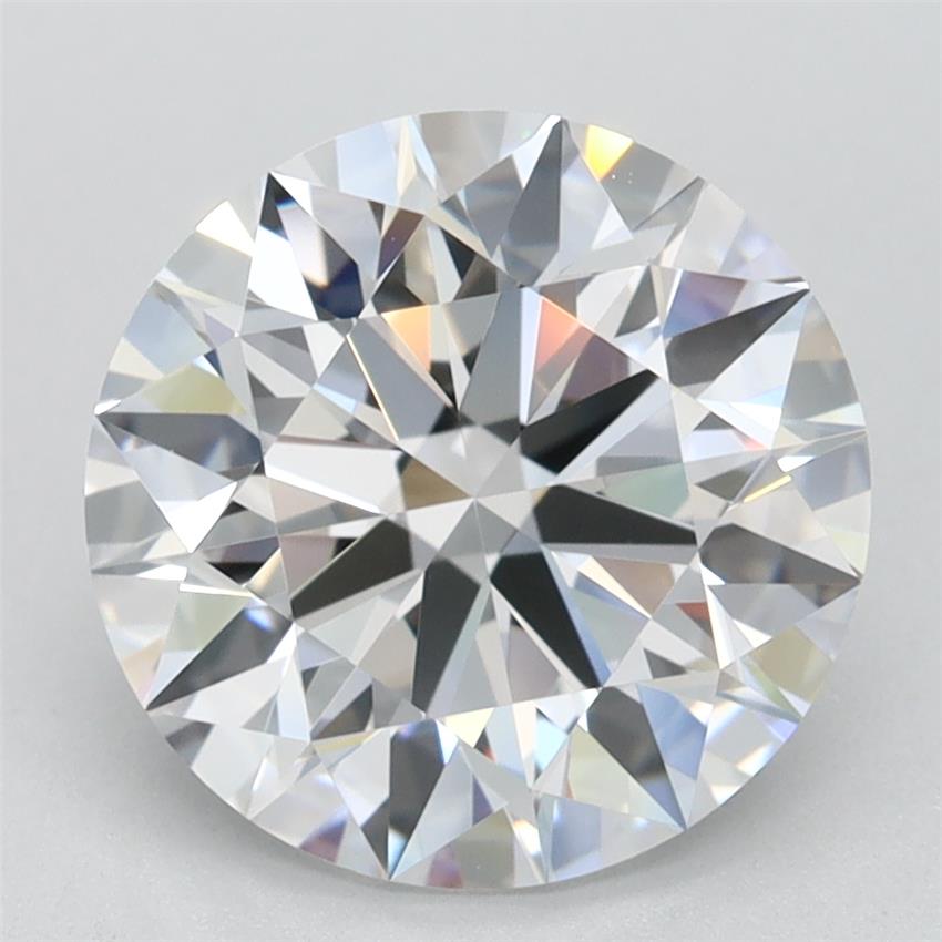 2.76ct Round D VVS1 Lab-Grown Diamond