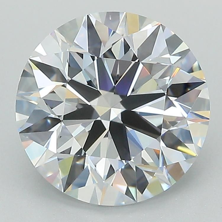 3.22ct Round F VVS2 Lab-Grown Diamond