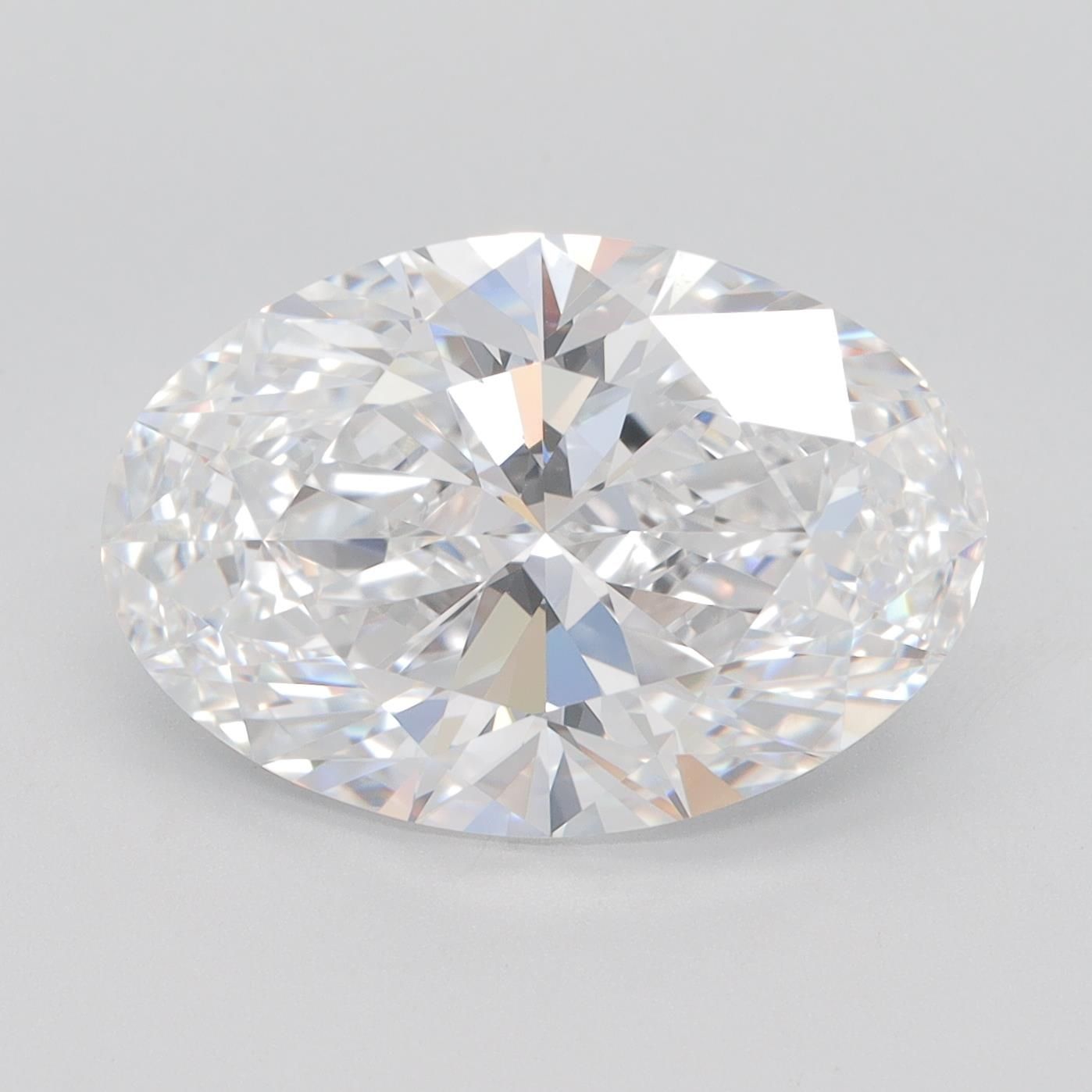 6.62ct Oval D VVS2 Lab-Grown Diamond