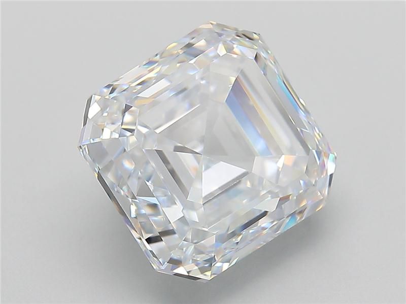 10.03 Carat ASSCHER Shape E Colour VVS2 Clarity  Cut - White Lab Diamond - 35577