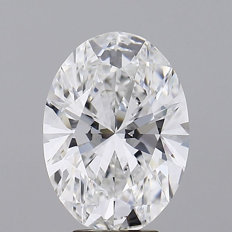 5.08ct Oval F VVS2 Lab-Grown Diamond