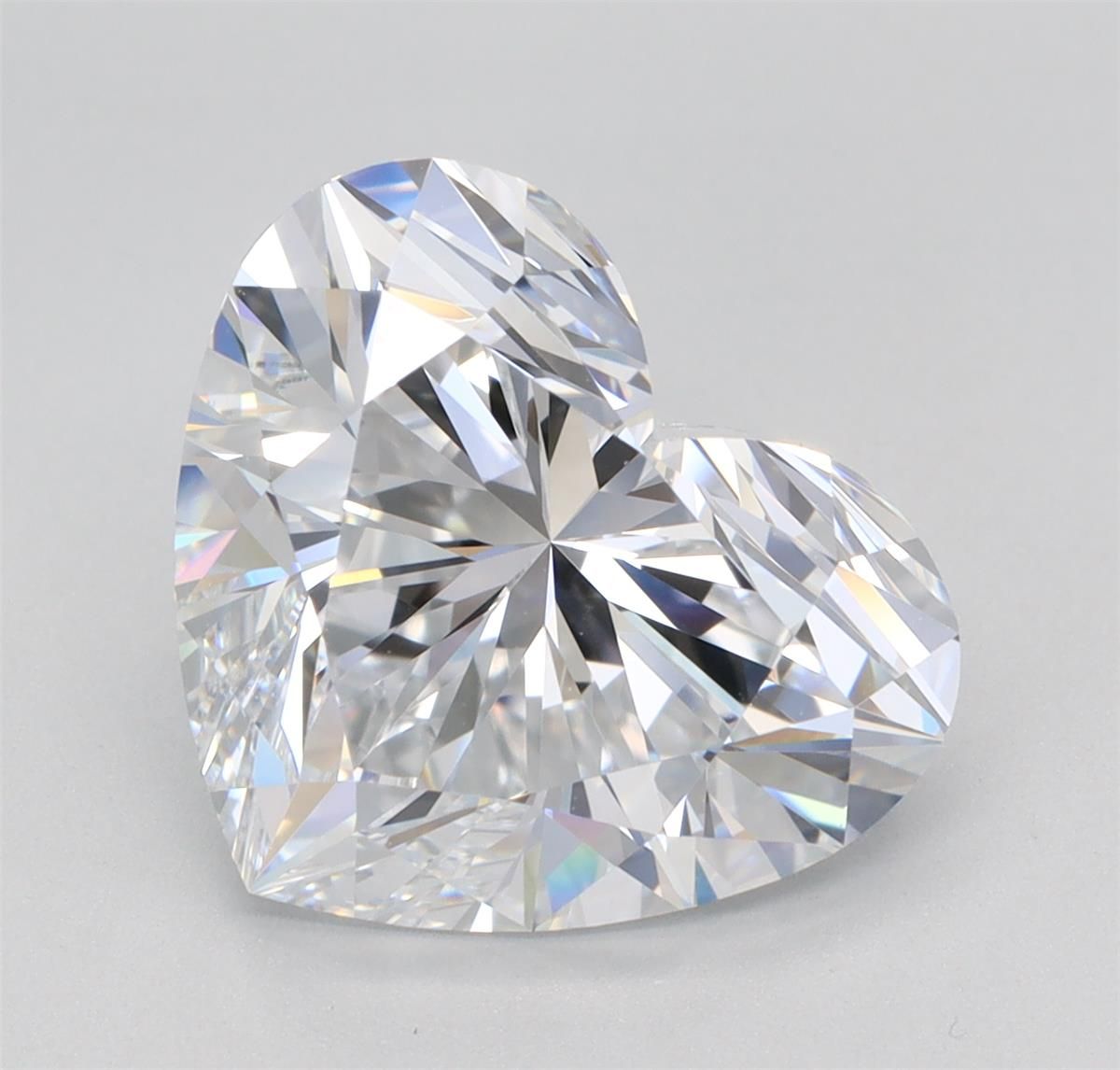 4.22ct Heart D VVS1 Lab-Grown Diamond
