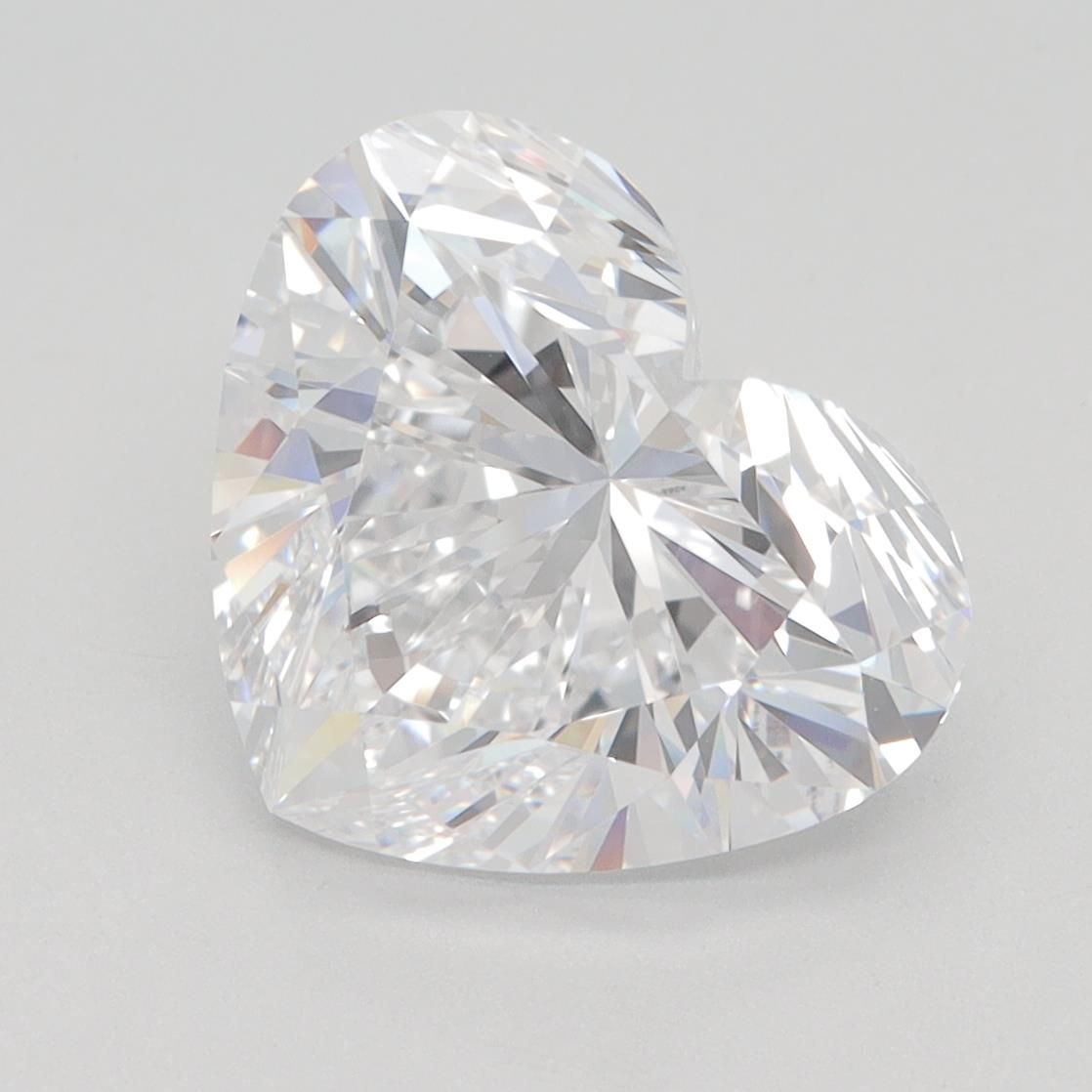 4.33ct Heart D VVS2 Lab-Grown Diamond