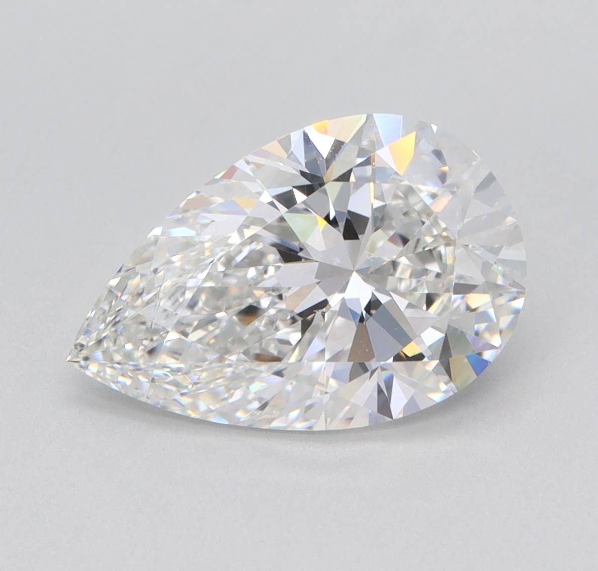2.01ct Pear F SI1 Lab-Grown Diamond