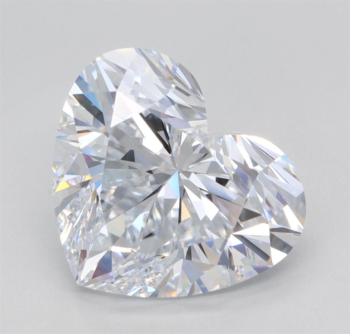 4.39ct Heart E VVS2 Lab-Grown Diamond