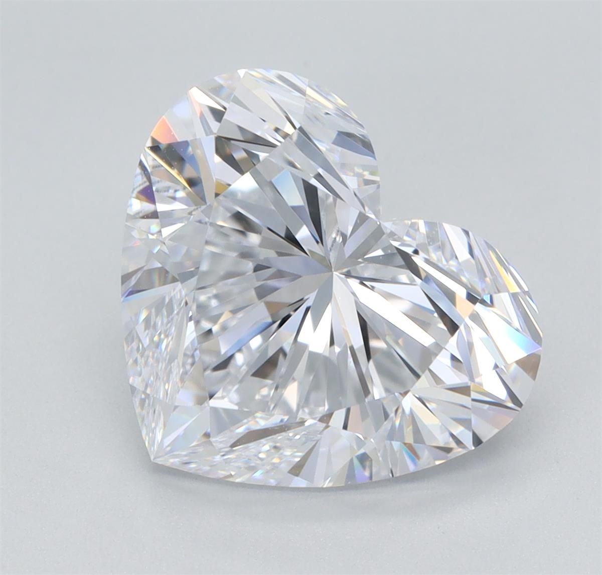 4.28ct Heart D VVS1 Lab-Grown Diamond