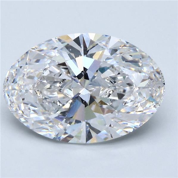 7.64ct Oval E VS2 Lab-Grown Diamond