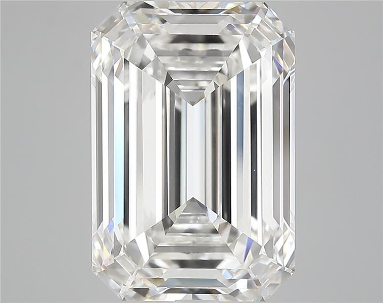 10.25 Carat EMERALD Shape H Colour VS1 Clarity  Cut - White Lab Diamond - 69986