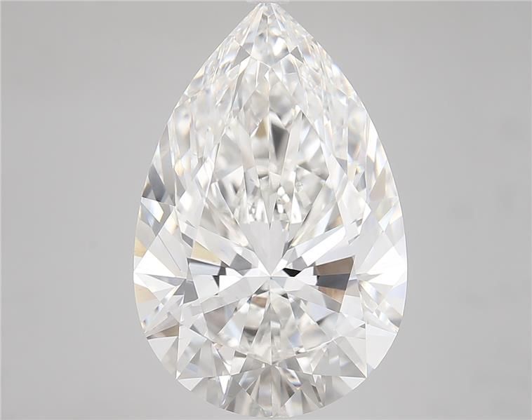 10.85 Carat PEAR Shape G Colour VS2 Clarity  Cut - White Lab Diamond - 9664
