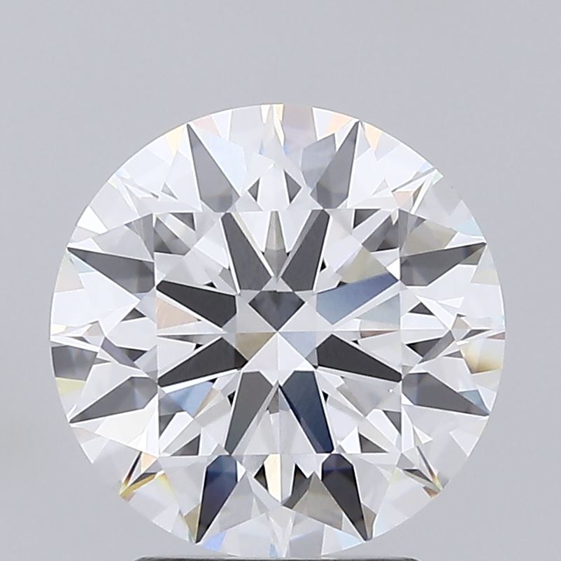 2.91ct Round E VVS2 Lab-Grown Diamond