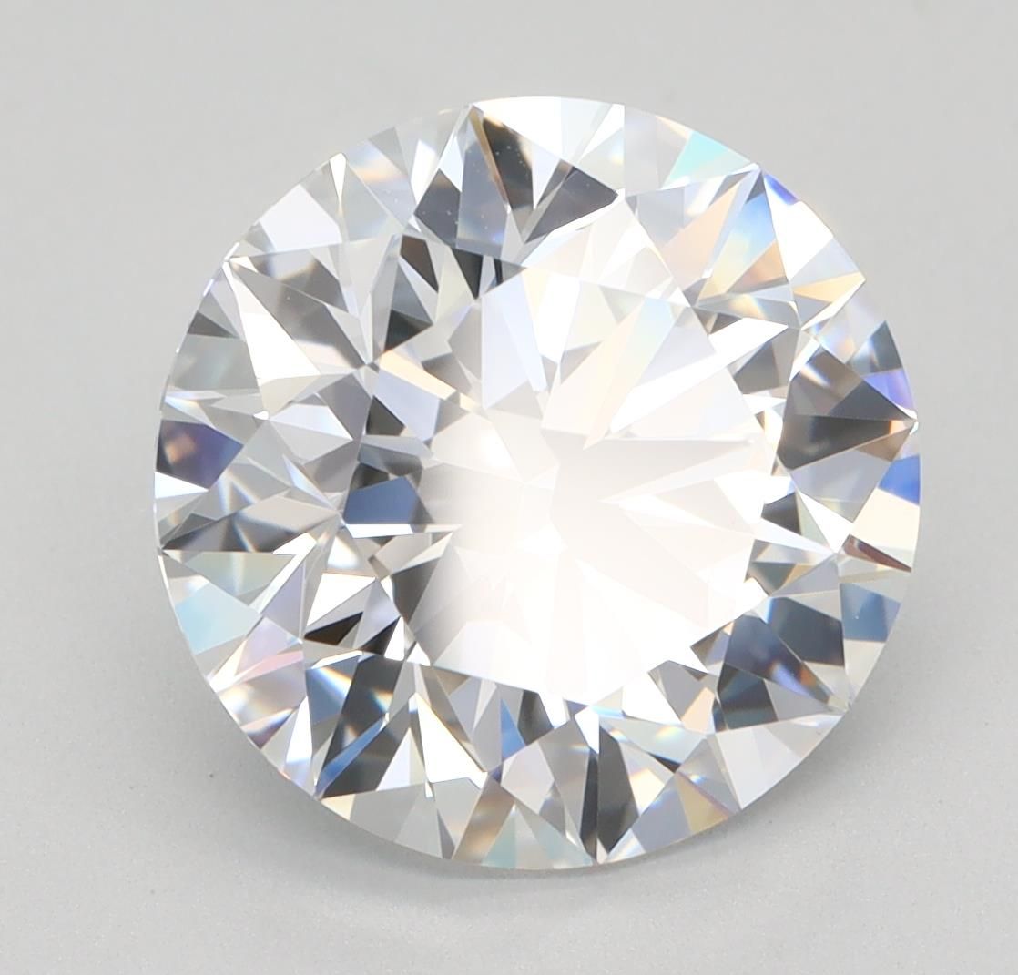 3.67ct Round E VVS2 Lab-Grown Diamond
