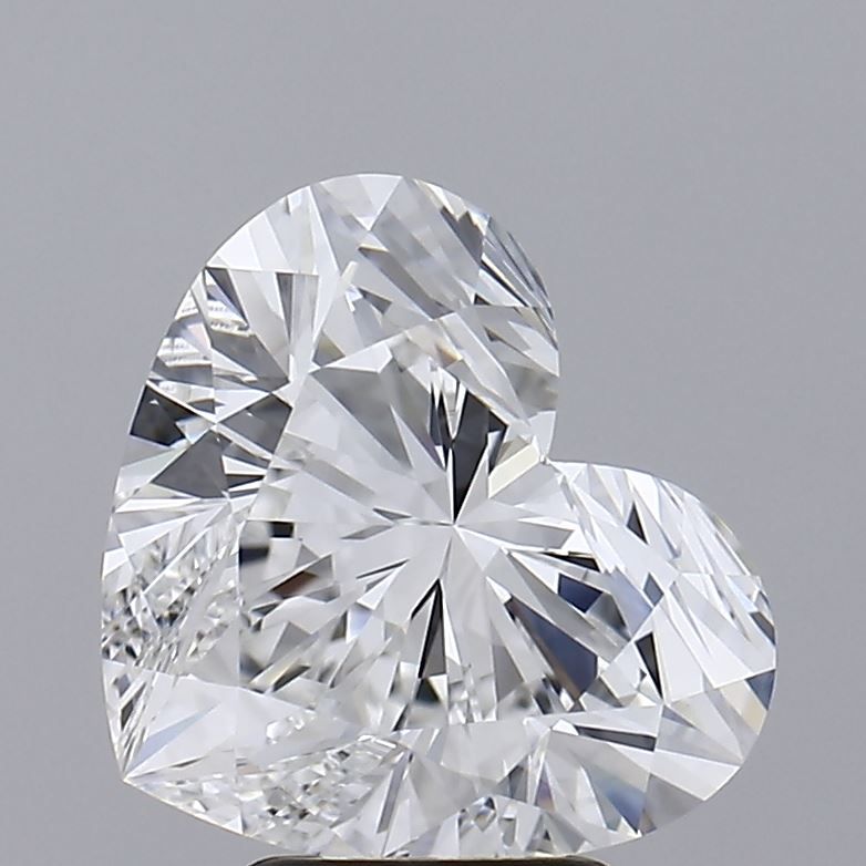 5.01ct Heart F VVS2 Lab-Grown Diamond