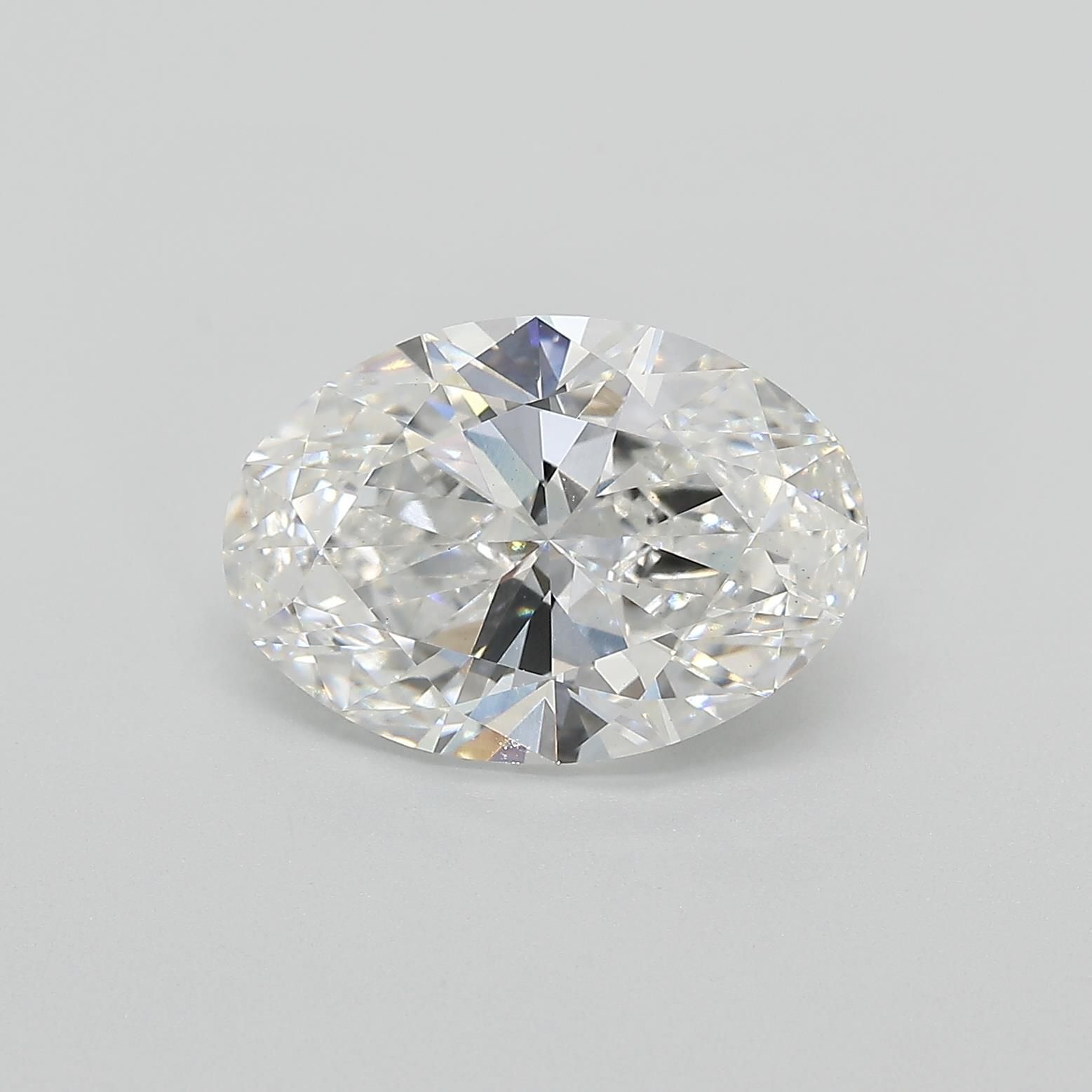 5.85ct Oval F VS1 Lab-Grown Diamond