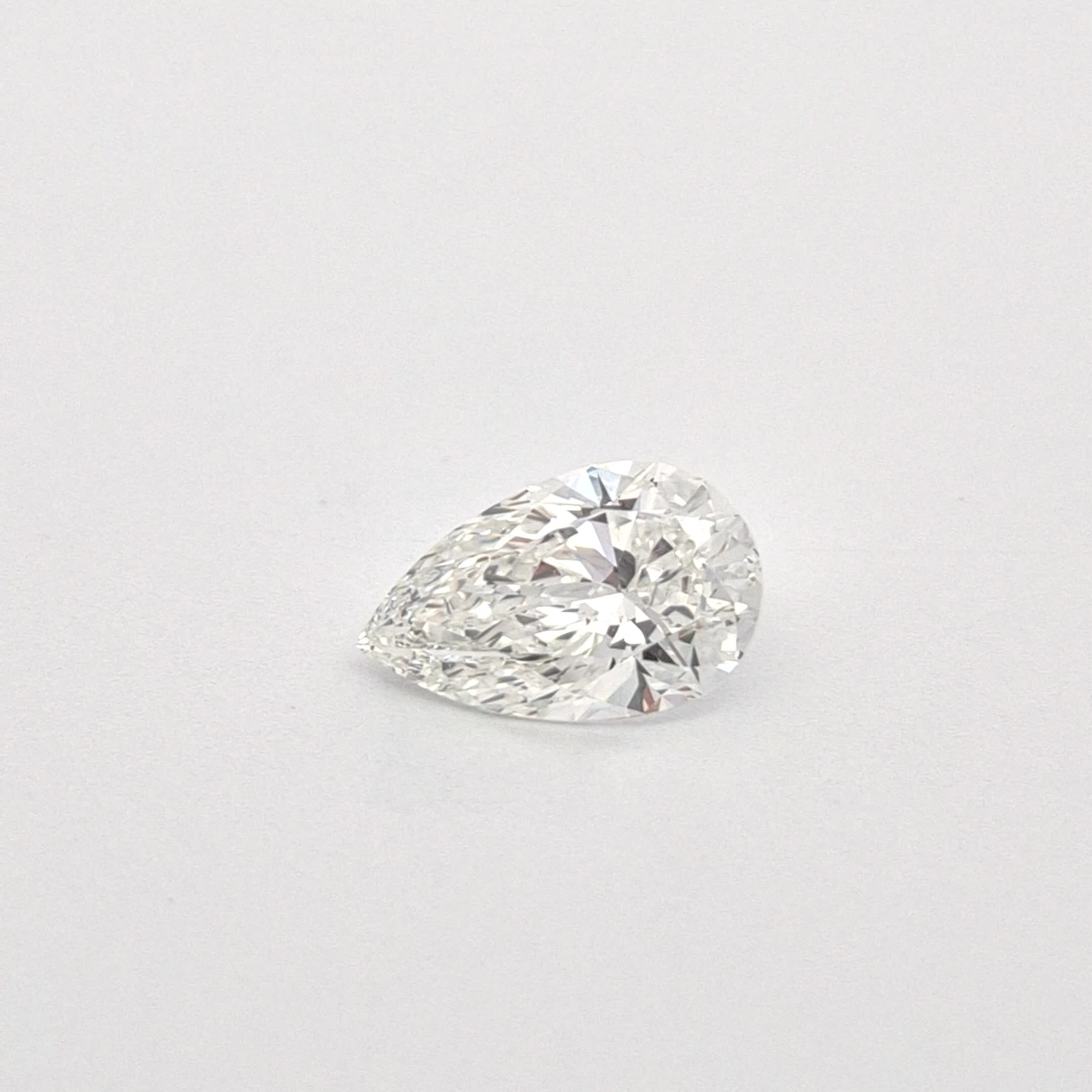 1.71ct Pear F SI1 Lab-Grown Diamond