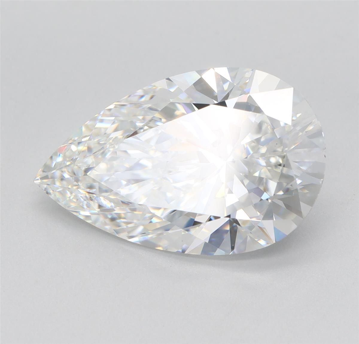 4.16ct Pear F VS2 Lab-Grown Diamond