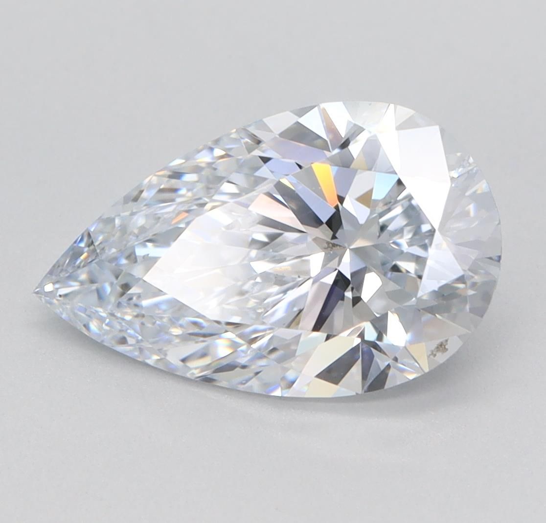 2.01ct Pear F SI1 Lab-Grown Diamond