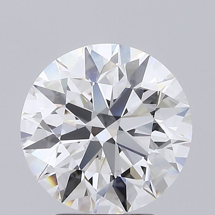 3.17ct Round F VS1 Lab-Grown Diamond