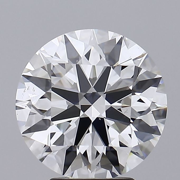 4.18ct Round F SI1 Lab-Grown Diamond